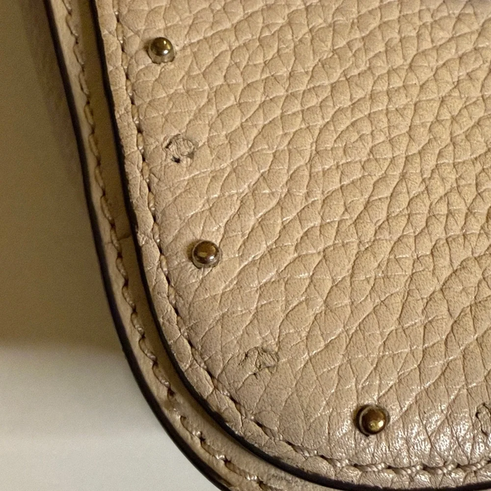 Kate Spade Light Taupe Crossbody Bag with Tassel